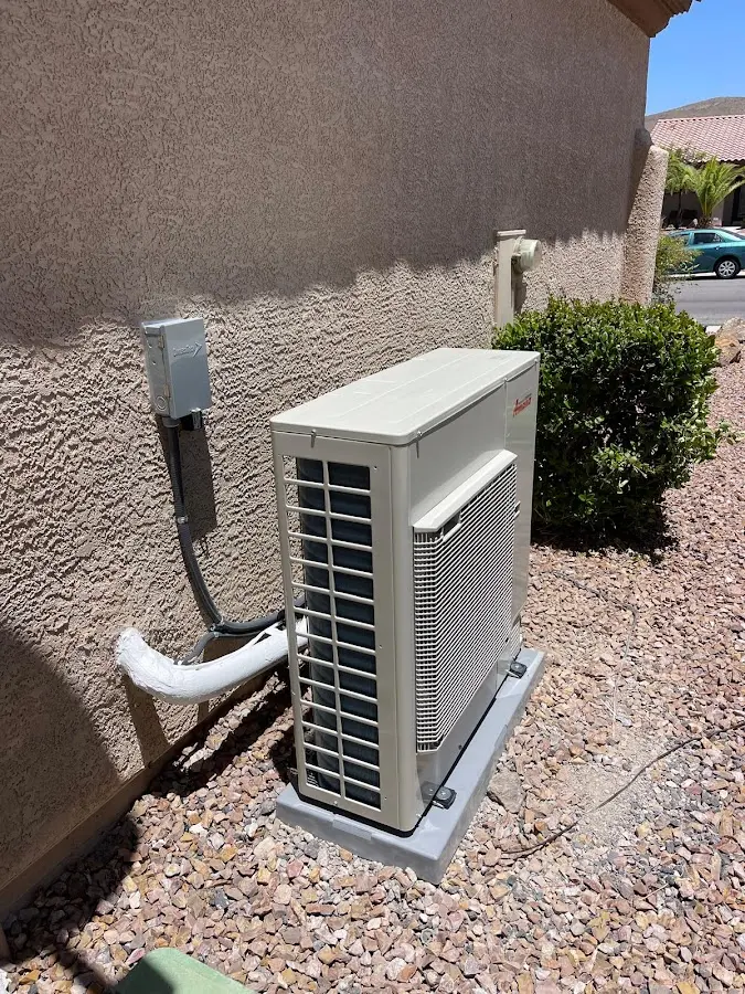 Residential air conditioning condenser unit in Tabernacle